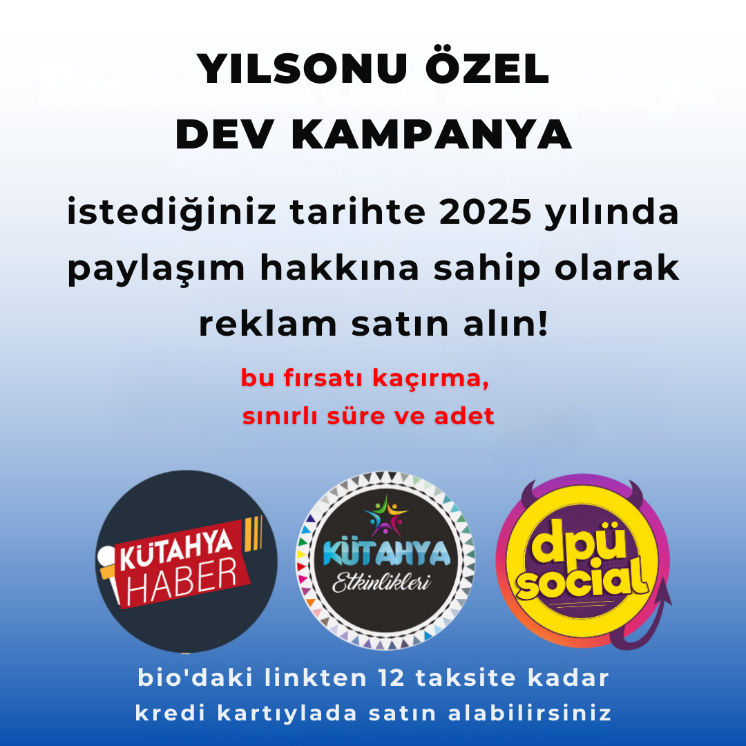 Kütahya Haber, Kütahya Etkinlikleri, Dpusocial Reklam (Tek Paylaşım)